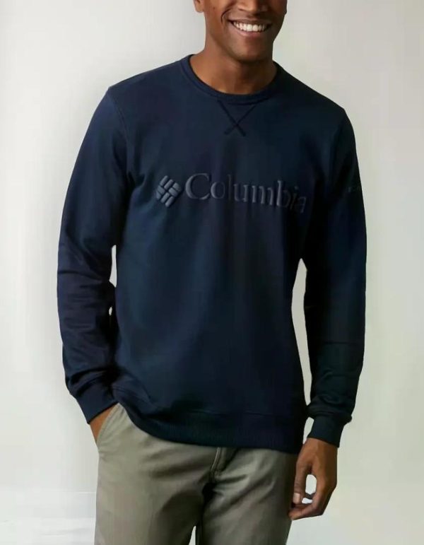 Polerón De Hombre Columbia S Azul Oscuro