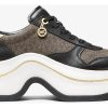 Zapatilla Michael Kors Modelo Arla Originales Marrón 39 Cl