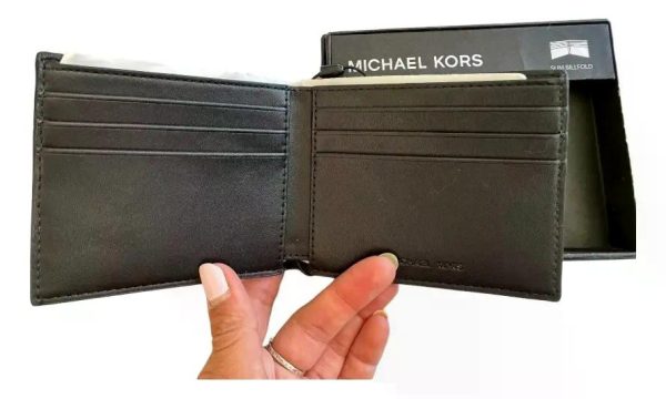 standard_resolution-353.jpg Billetera Negra De Hombre Michael Kors En Caja Negro Monograma Liso