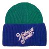 Gorro Bicolor Victoria's Secret Mujer Verde Estándar