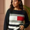 Chaleco Largo Tommy Hilfiger Mujer Azul Oscuro Xs
