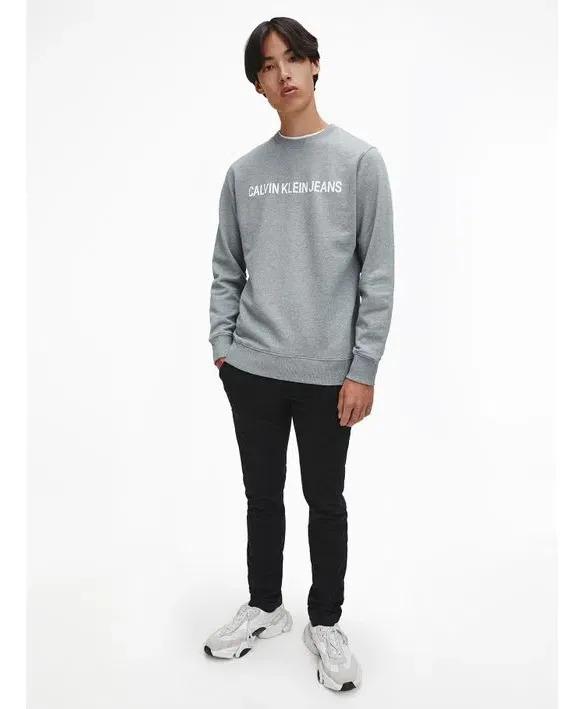 standard_resolution-372.jpg Polerón Hombre Calvin Klein Jeans Hombre M Plateado Lisa