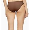 Calzón Tipo Bikini Calvin Klein Marrón Liso Xl