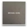 Billetera Con Llavero Marca Michael Kors Negro Monograma