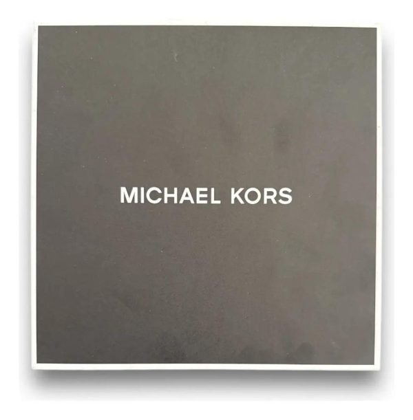 Billetera Con Llavero Marca Michael Kors Negro Monograma