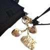 Cartera De Hombro Y Crossbody Steve Madden Modelo Hollywood Negro Dorados
