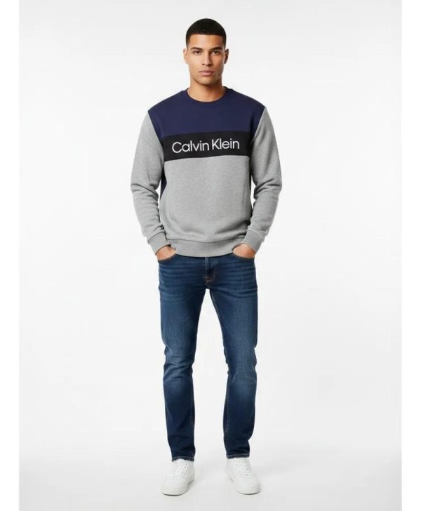 standard_resolution-260.jpg Polerón Hombre Calvin Klein Jeans Hombre L Plateado Lisa