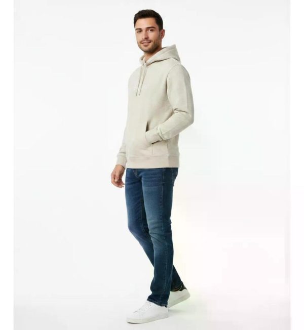 Polerón Hombre Calvin Klein Con Capucha L Beige