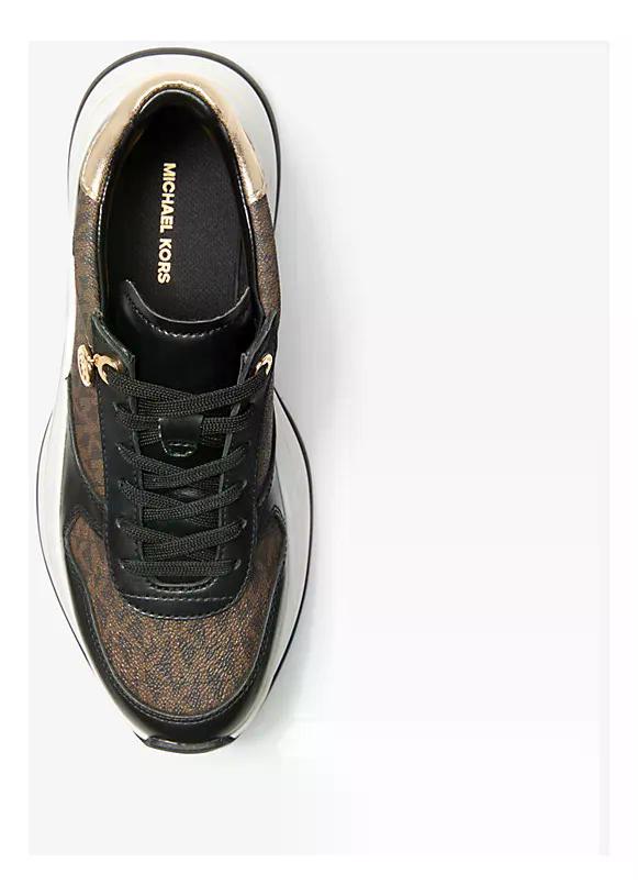 Zapatilla Michael Kors Modelo Arla Originales Marrón 39 Cl