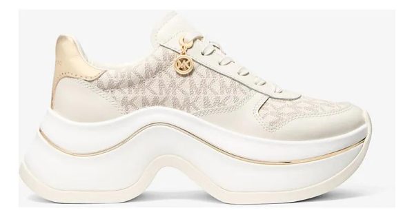 Zapatilla Michael Kors Modelo Arla Originales Marrón 39 Cl